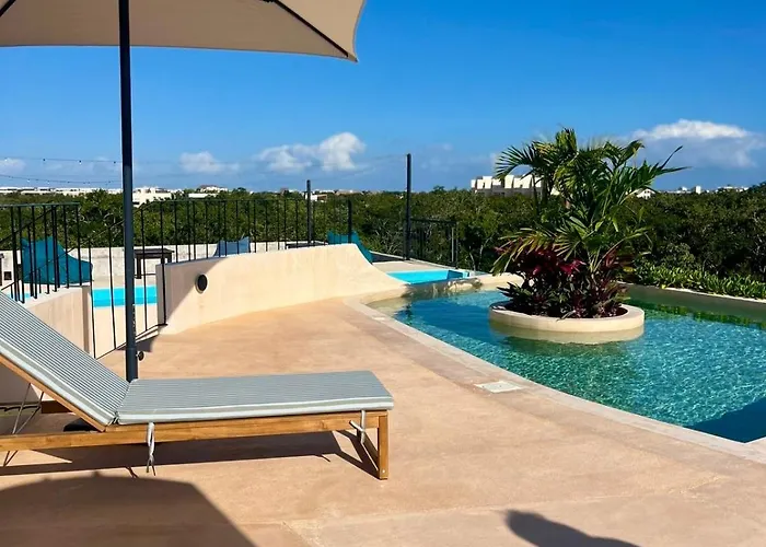 Apartment Aahal 4 Holistic Living Retreat En 4pax Tulum